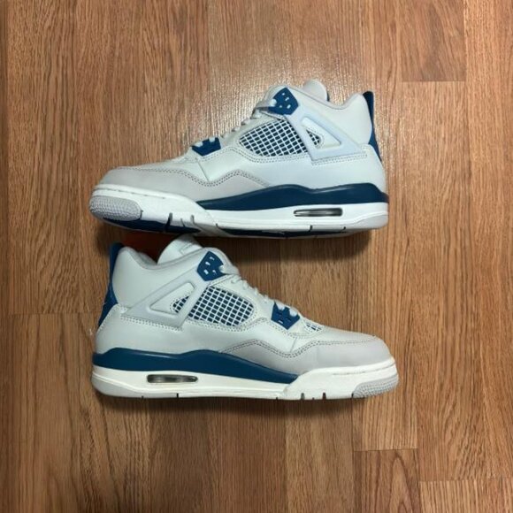 Air Jordan 4 Military Blue GS - Picture 5 of 6